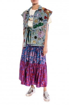 Sequinned denim vest, zdjęcie 2 Sequinned denim vest od Gucci